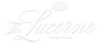 The Lucerne Hotel New York logo, client of hotel marketing agency Easygridon Marketing